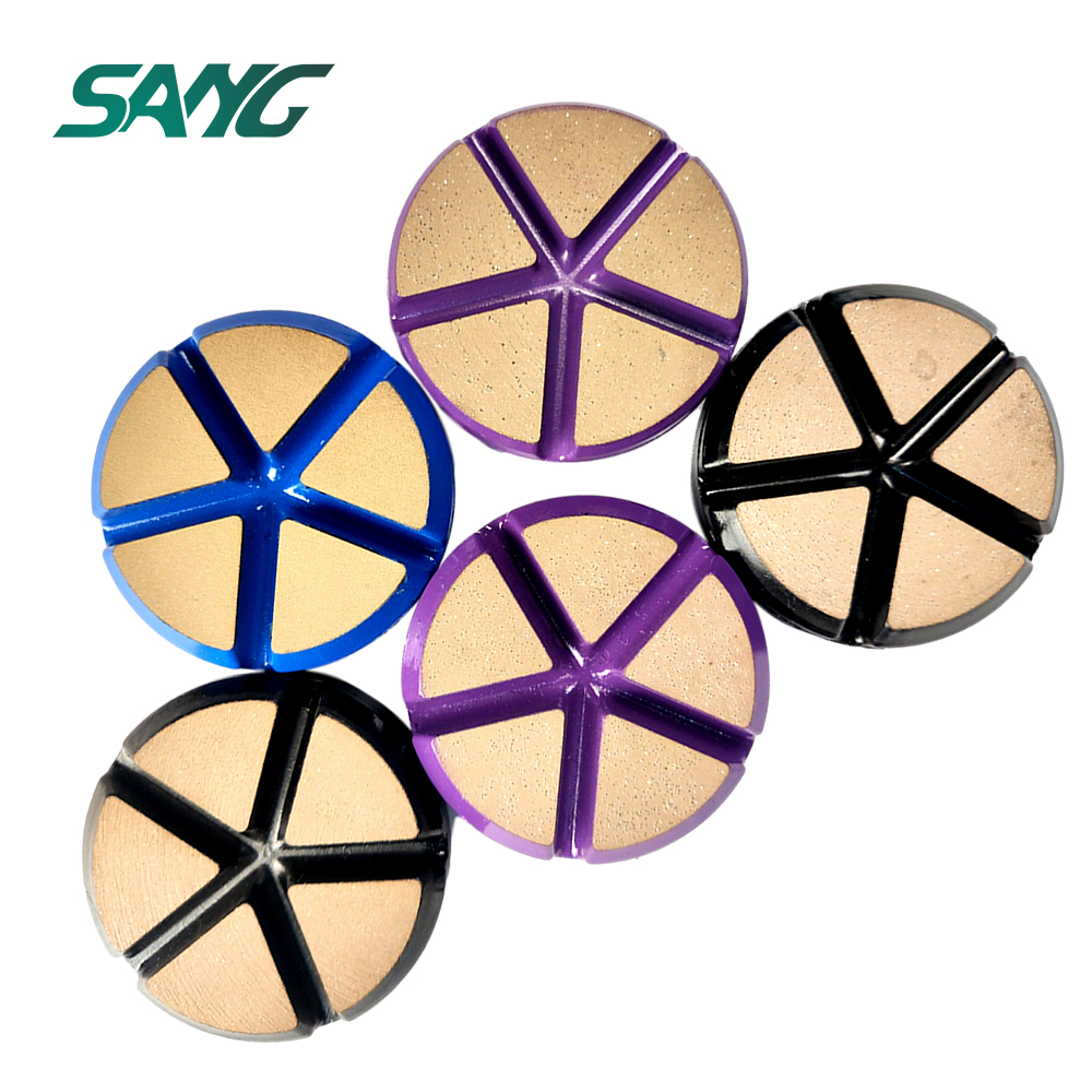 3'' Ceramic Transitional Diamond Grinding Pads for concrete
