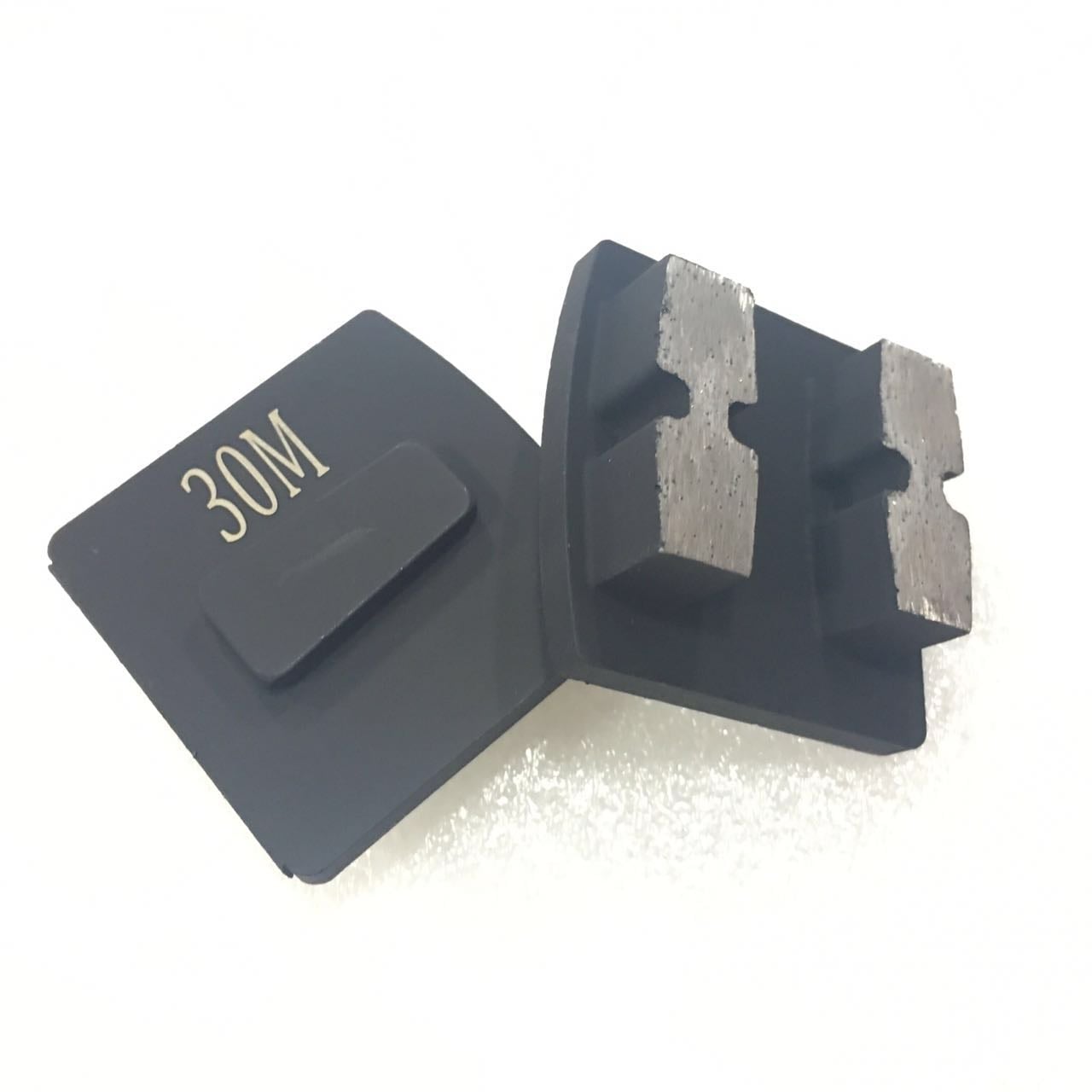Factory Custom Wholesale Redi Lock 16 Grit Diamond Grinding Segment for Floor Grinder